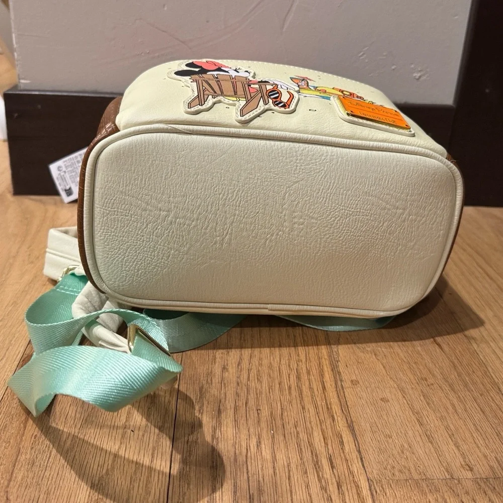 Disney Parks Loungefly Mickey and Minnie Summer At The Beach Backpack and Ears - Picture 11 of 11